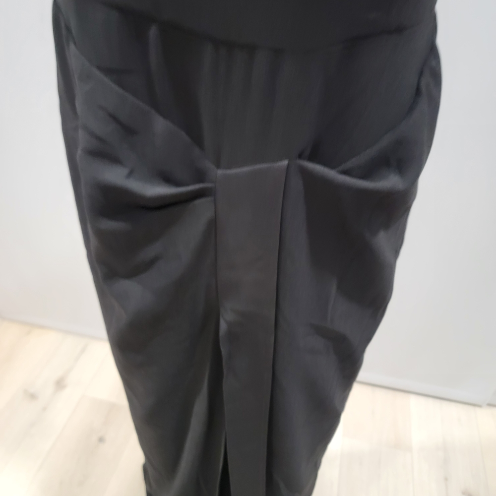Joseph Ribkoff Signature Label Strapless Black Jumpsuit - Picture 3 of 8